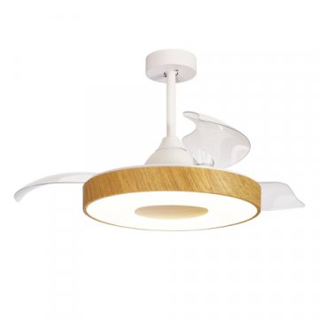 Потолочная светодиодная люстра-вентилятор Mantra COIN 8217