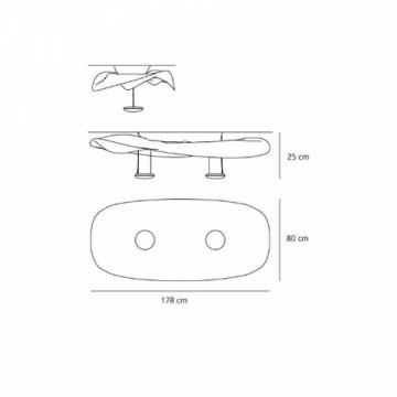 Потолочный светильник Artemide Cosmic 1516010A