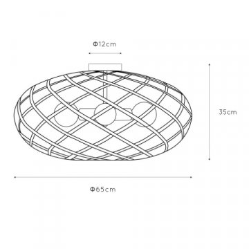 Потолочный светильник Lucide Wolfram 21117/65/02