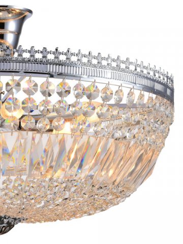 Потолочный светильник Natali Kovaltseva Rococo 81406/8C Chrome