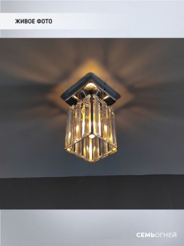 Потолочный светильник Seven Fires Netta WD3519/1C-CR-CL