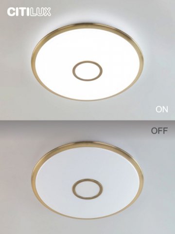 Потолочный светодиодный светильник Citilux Старлайт Смарт CL703A83G