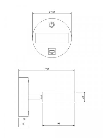 Потолочный светодиодный светильник Freya Cells FR10012CL-L24W