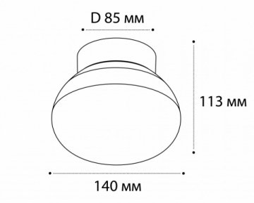 Потолочный светодиодный светильник Italline DL 3030 white