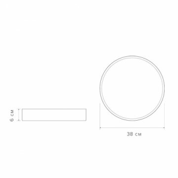 Потолочный светодиодный светильник Jazzway PPB Sсandic-R 5036888