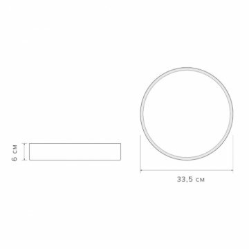 Потолочный светодиодный светильник Jazzway PPB Sсandic-R 5037052