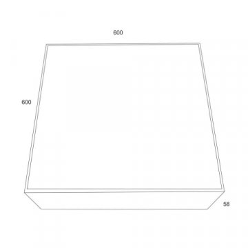 Потолочный светодиодный светильник Maytoni Technical Zon C067CL-L96B3K