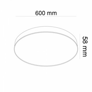 Потолочный светодиодный светильник Maytoni Zon C032CL-L96W3K