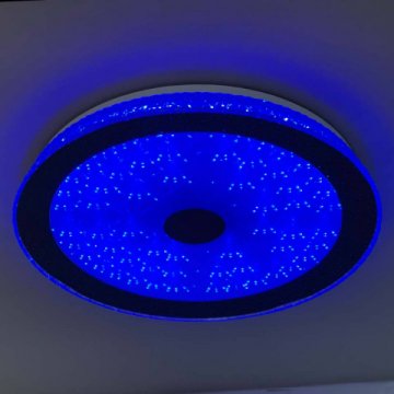 Потолочный светодиодный светильник Profit Light 2166/450 WH+BK RGB