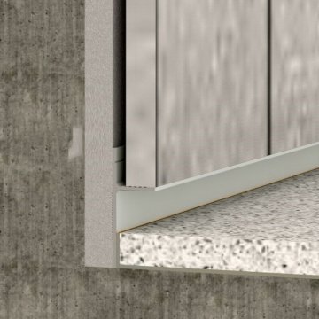 Плинтус теневой 7208 под панели Белый Pro Design 46 мм х 16 мм х 2700 мм