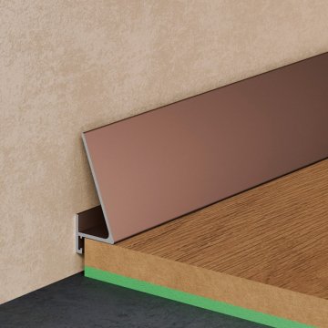 Микроплинтус Corner 570  коньяк Pro Design 30 мм х 15.5 мм х 2700 мм