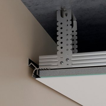 Потолочный плинтус (профиль) Pro Design Gipps 594 Черный