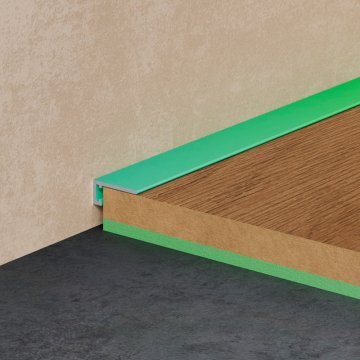 Микроплинтус Mini 7067 покраска по RAL Pro Design 6,15 мм х 15,5 мм х 2700 мм