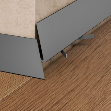 Микроплинтус Corner 570 под LED подсветку Черный Pro Design 30 мм х 15.5 мм х 2700 мм