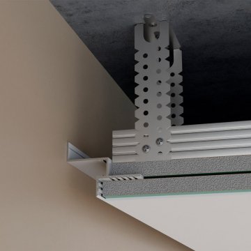 Парящий потолочный плинтус (профиль) Pro Design Gipps 602 Белый