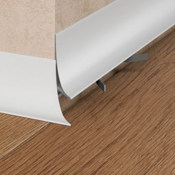 Микроплинтус Design Corner L 584 Белый муар Pro Design 35 мм х 15.5 мм х 2700 мм