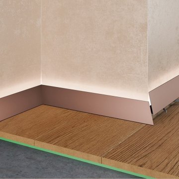 Микроплинтус Corner 570  коньяк Pro Design 30 мм х 15.5 мм х 2700 мм