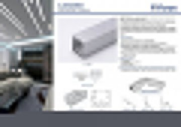 Профиль алюминиевый накладной "Линии света" Feron CAB256 10367