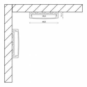 Профиль с рассеивателем SWG SF-4411 001137