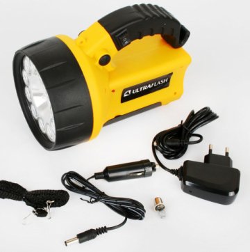 Рабочий светодиодный фонарь-прожектор Ultraflash Accu Profi аккумуляторный 190х137 40 лм UF3753LED  8311