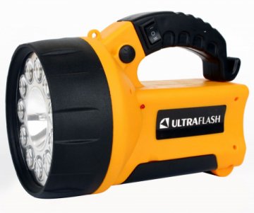 Рабочий светодиодный фонарь-прожектор Ultraflash Accu Profi аккумуляторный 190х137 40 лм UF3753LED  8311