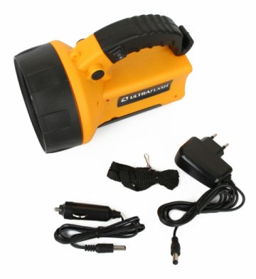 Рабочий светодиодный фонарь-прожектор Ultraflash Accu Profi аккумуляторный 190х137 70 лм UF3712LED  8310