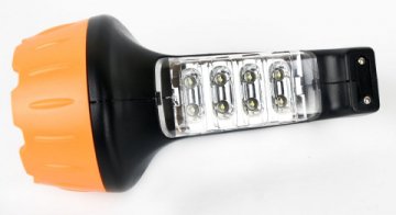 Рабочий светодиодный фонарь Ultraflash Accu Profi аккумуляторный 155х75 25 лм LED3818  10973