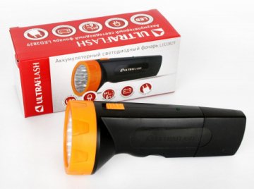 Рабочий светодиодный фонарь Ultraflash Accu Profi аккумуляторный 160х70 18 лм LED3829  11240