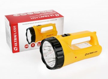 Рабочий светодиодный фонарь Ultraflash Accu Profi аккумуляторный 175х100 45 лм LED3816SM  12859