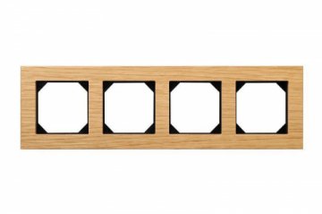 Рамка 4-постовая Liregus Epsilon дуб 28-223