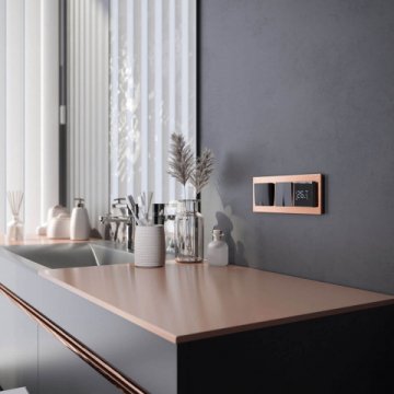 Рамка Werkel Aluminium на 3 поста бронза W0031712 4690389182891