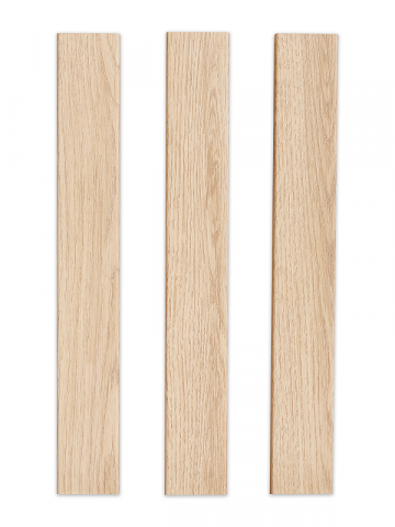 Рейка МДФ РП-2.16.2800 Дуб янтарный натуральный