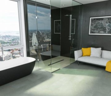 Кварцевый SPC ламинат Fargo Stone 66S451 Серый Риальто