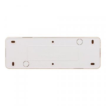 Розетка четырехместная 2P TDM Electric Ладога со шторками сосна SQ1801-0429