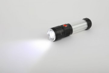 Ручной светодиодный фонарь ЭРА Армия России Тайфун аккумуляторный 163х38 350 лм MA-703 Б0052320