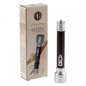 Ручной светодиодный фонарь ЭРА Авиатор от батареек 208х42 280 лм MB-903 Б0046380