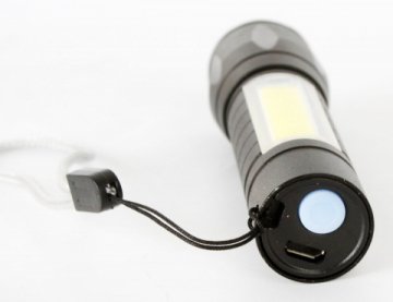 Ручной светодиодный фонарь Ultraflash Accu Profi аккумуляторный 93х23 90 лм E1337  14269