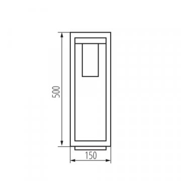Садовый светильник Kanlux VIMO 50 BR 34985