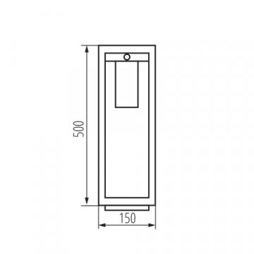 Садовый светильник Kanlux VIMO 50 SE-B 34986