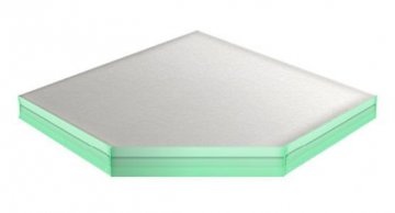 Плита фальшпола из стекла Lindner Lumen 38