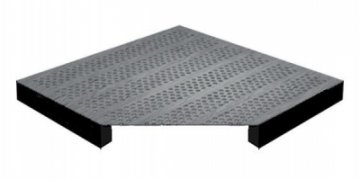 Плита фальшпола вентиляционная Perfaten Атлант AIRVENT с PVC, 600*600 мм