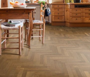 Кварцвиниловый SPC ламинат Damy Floor Family 001-1 Дуб дымчатый