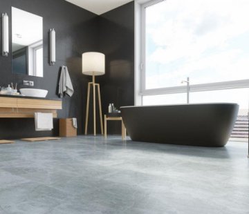 Кварцевый ламинат Fargo Stone 61S455 Дымчатый Меланит