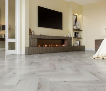 Кварцевый ламинат Fargo Parquet 33-DL1601 Дуб Снежный