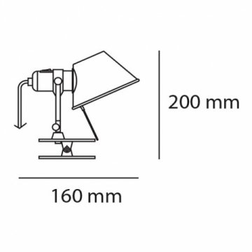 Спот Artemide Tolomeo A010860