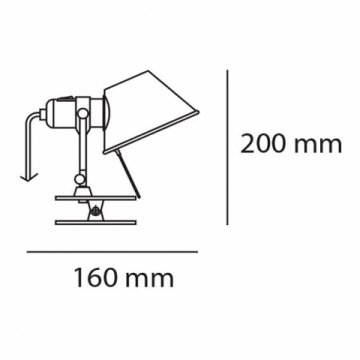 Спот Artemide Tolomeo A010880
