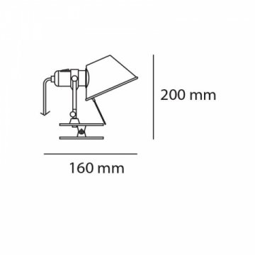 Спот Artemide Tolomeo A010890