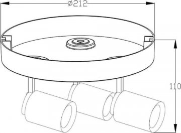 Спот Deko-Light Librae Round III 348174