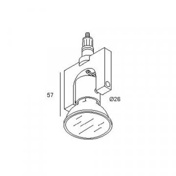 Спот Delta Light Cup 50 JAC 5800 A
