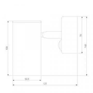 Спот Elektrostandard Rutero MRL 1003 черный a043980